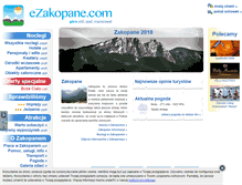 Tablet Screenshot of ezakopane.com